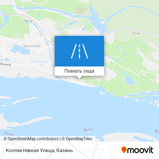 Карта Коллективная Улица