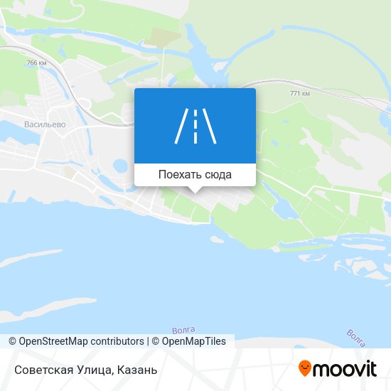 Карта Советская Улица