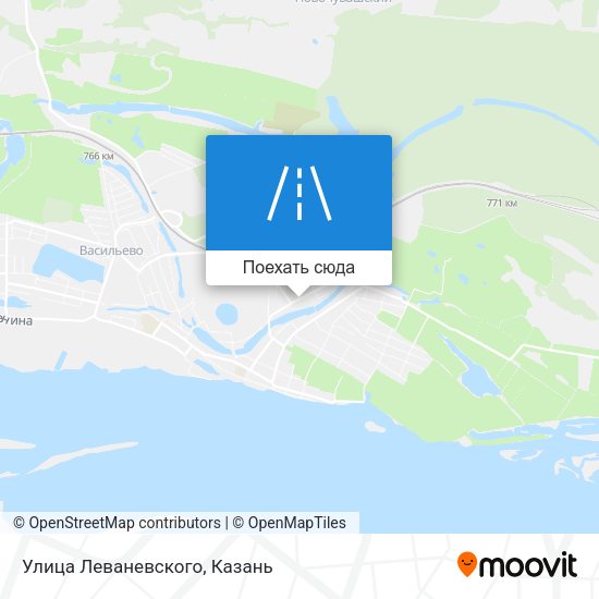 Карта Улица Леваневского