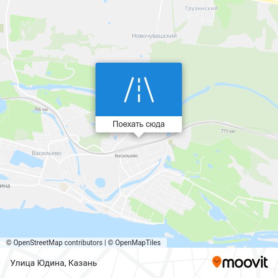 Карта Улица Юдина