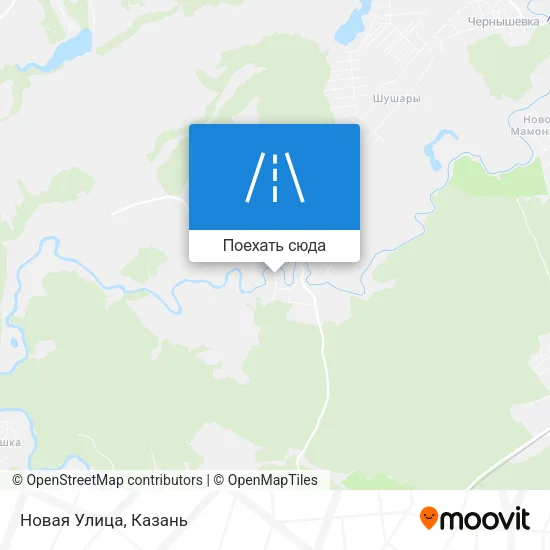 Карта Новая Улица