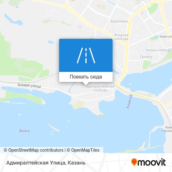 Карта Адмиралтейская Улица