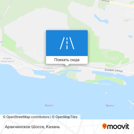 Карта Аракчинское Шоссе