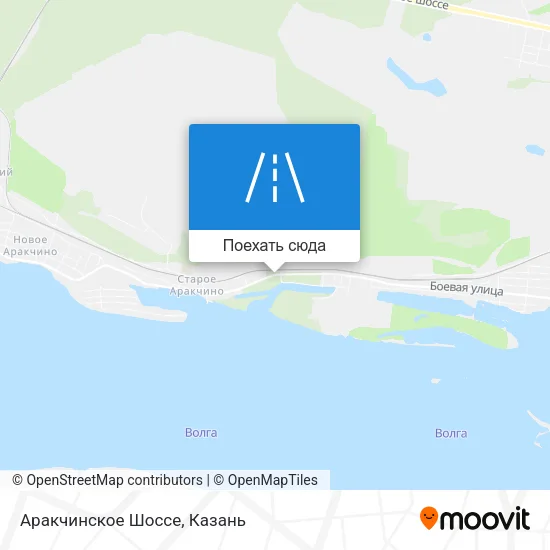 Карта Аракчинское Шоссе