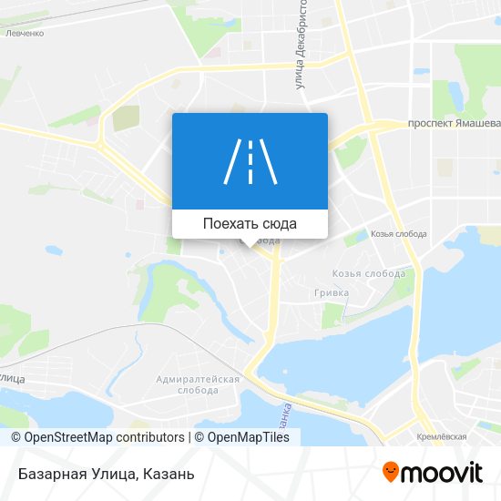 Карта Базарная Улица