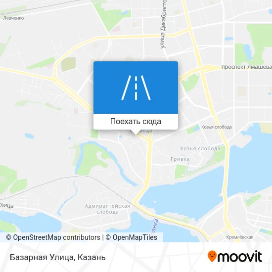 Карта Базарная Улица