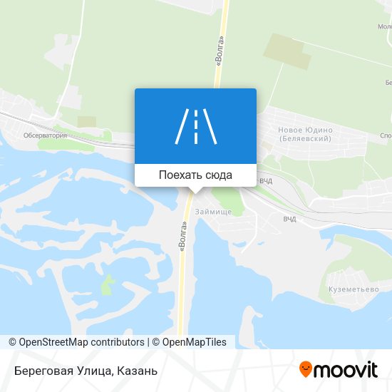 Карта Береговая Улица