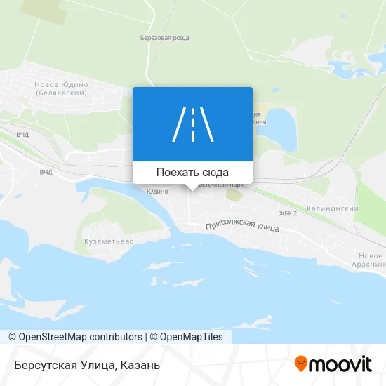 Карта Берсутская Улица