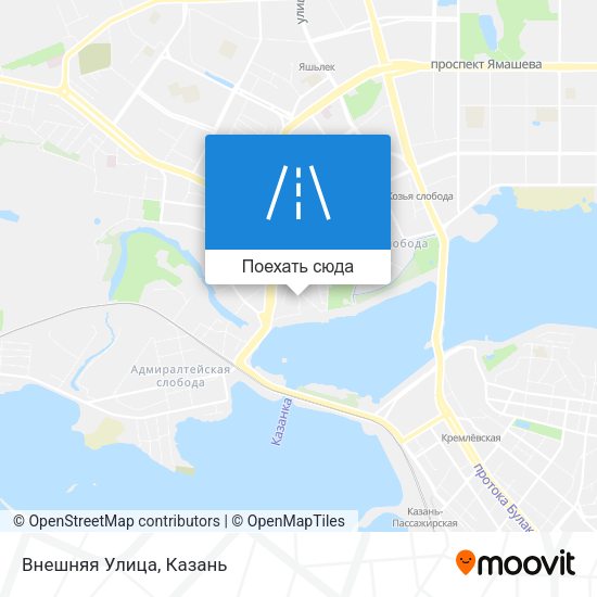 Карта Внешняя Улица
