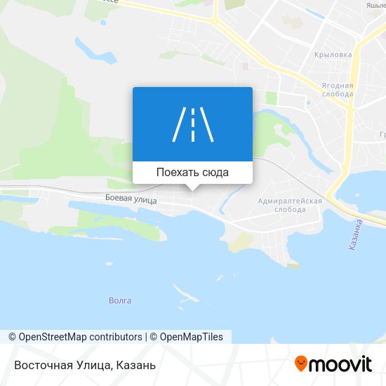 Карта Восточная Улица