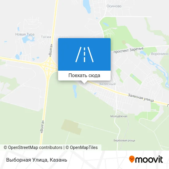Карта Выборная Улица
