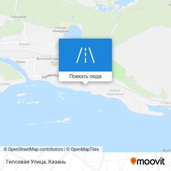 Карта Гипсовая Улица