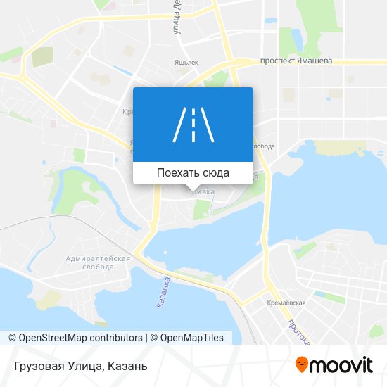 Карта Грузовая Улица