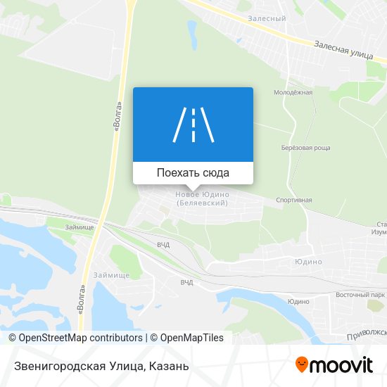 Карта Звенигородская Улица