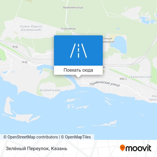 Карта Зелёный Переулок