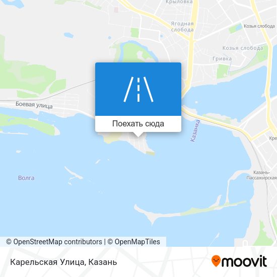 Карта Карельская Улица