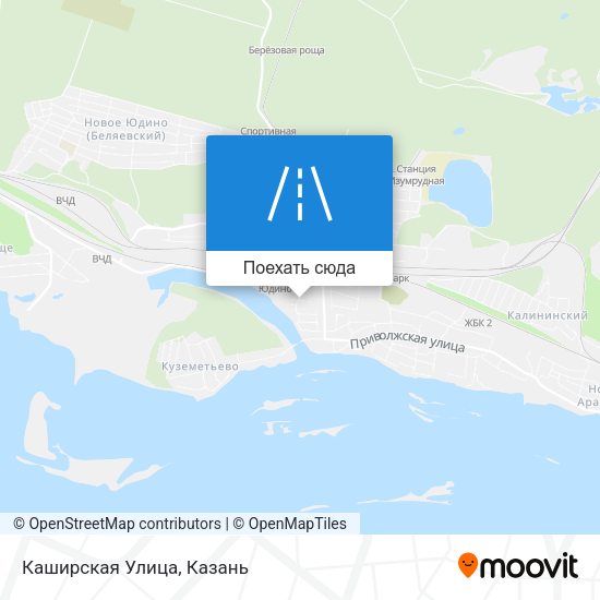 Карта Каширская Улица