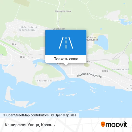 Карта Каширская Улица