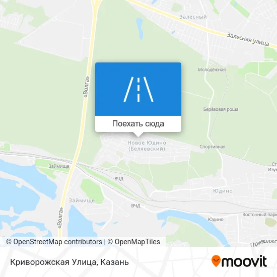 Карта Криворожская Улица