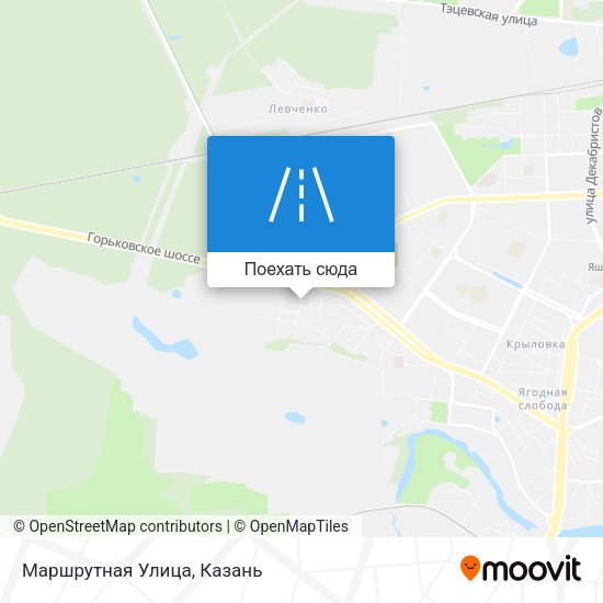 Карта Маршрутная Улица