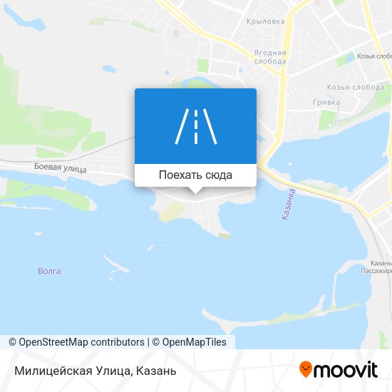 Карта Милицейская Улица