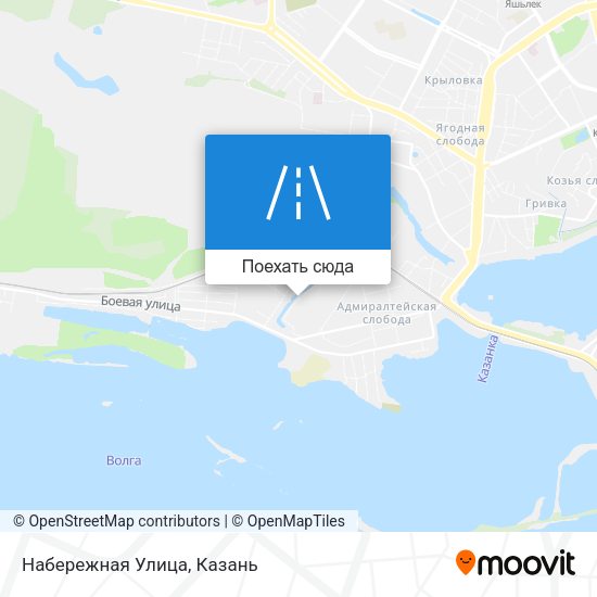 Карта Набережная Улица