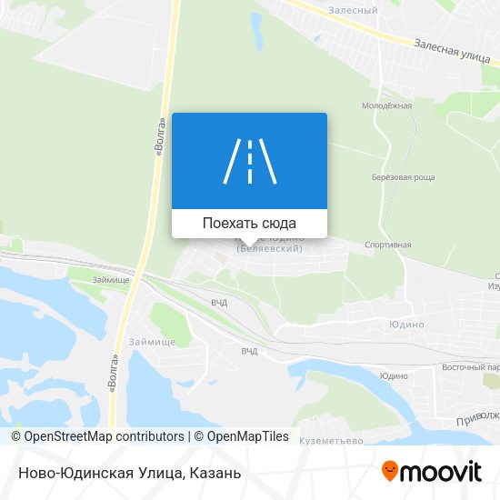 Карта Ново-Юдинская Улица