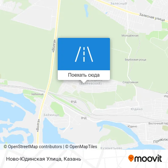 Карта Ново-Юдинская Улица