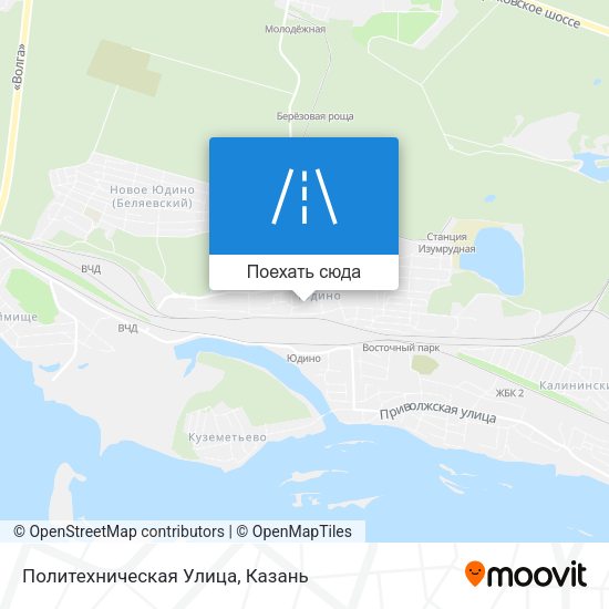 Карта Политехническая Улица