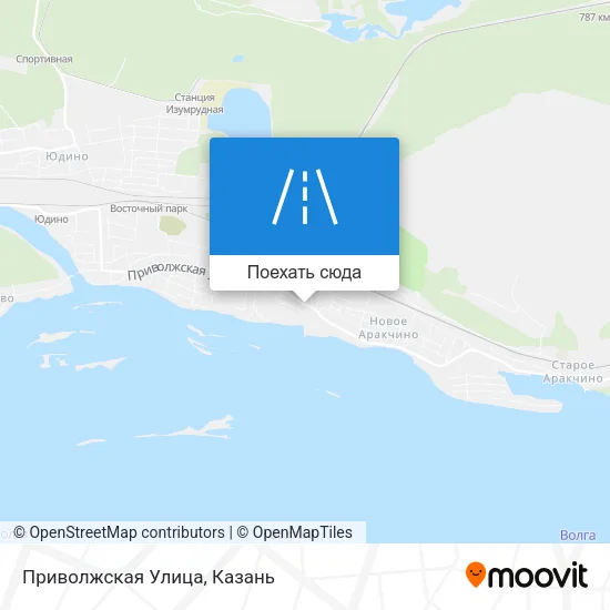 Карта Приволжская Улица