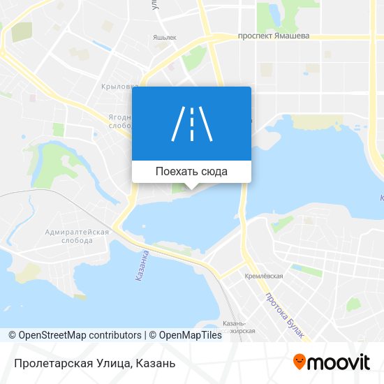 Карта Пролетарская Улица