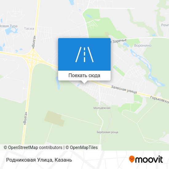 Карта Родниковая Улица