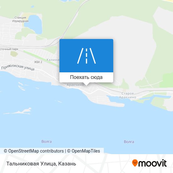 Карта Тальниковая Улица