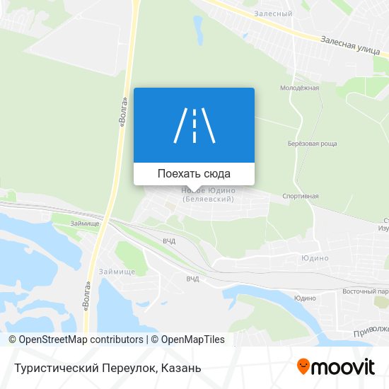 Карта Туристический Переулок