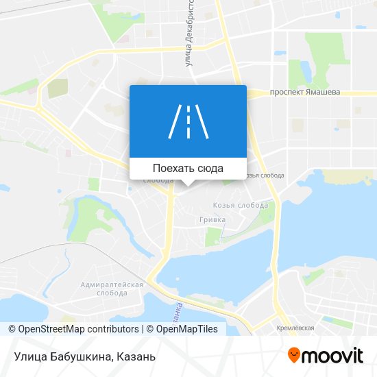 Карта Улица Бабушкина