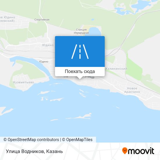 Карта Улица Водников