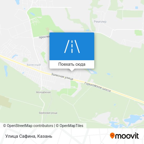 Карта Улица Сафина