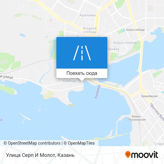 Карта Улица Серп И Молот