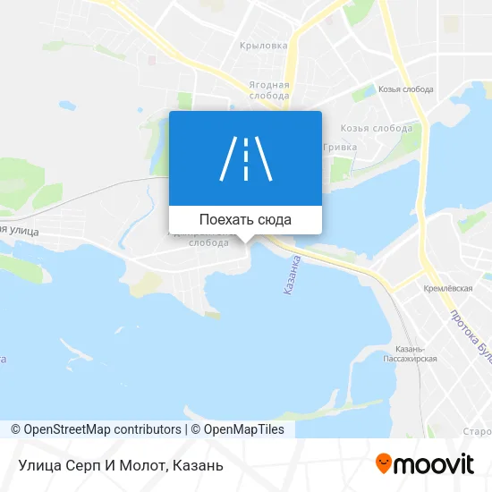 Карта Улица Серп И Молот