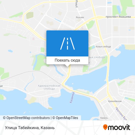 Карта Улица Табейкина