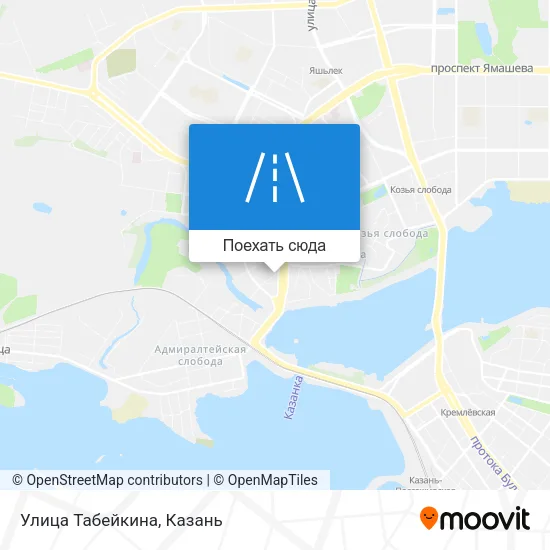 Карта Улица Табейкина