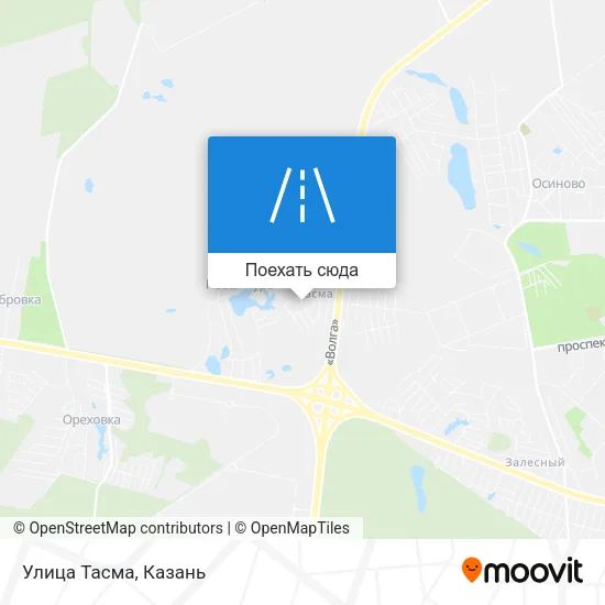 Карта Улица Тасма