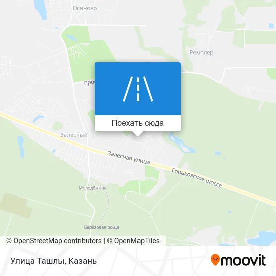 Карта Улица Ташлы