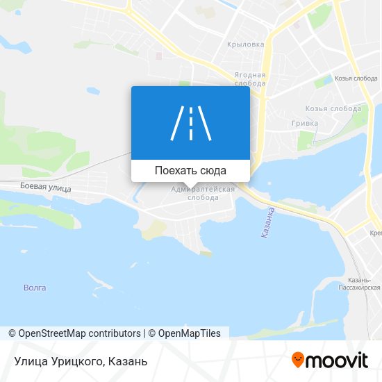 Карта Улица Урицкого
