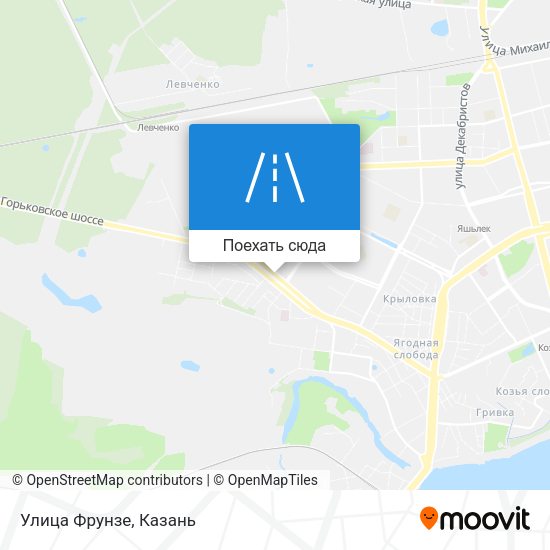 Карта Улица Фрунзе