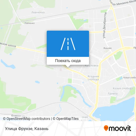 Карта Улица Фрунзе
