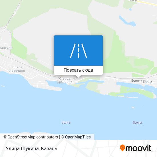 Карта Улица Щукина