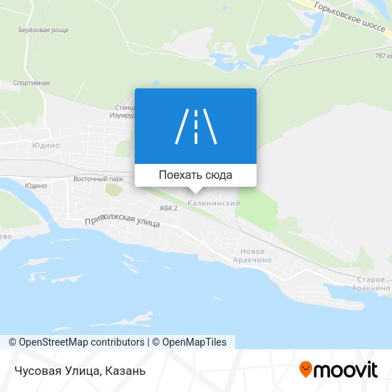 Карта Чусовая Улица