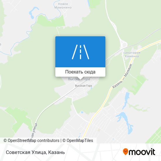 Карта Советская Улица