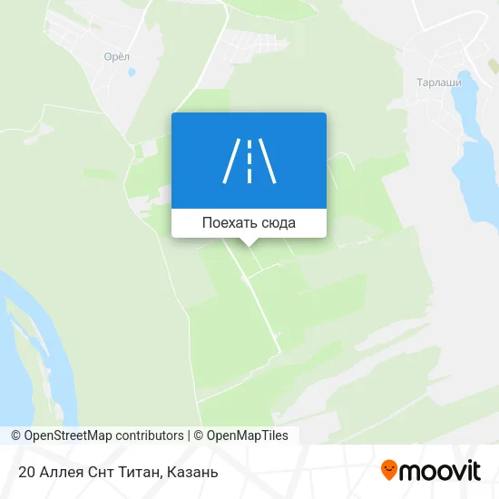 Карта 20 Аллея Снт Титан